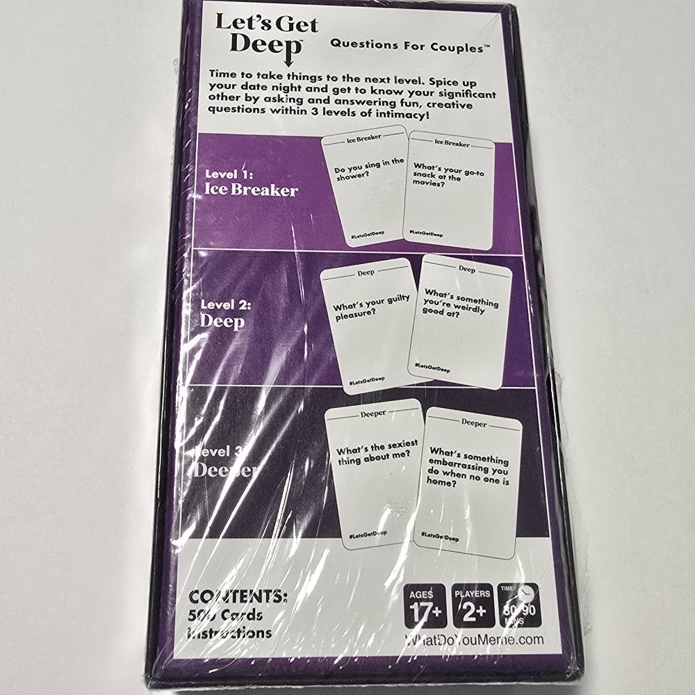 Let's Get Deep Card Game - Picture 4 of 9